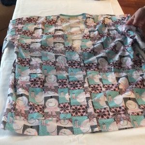 Tafford Snowman Scrub Jacket